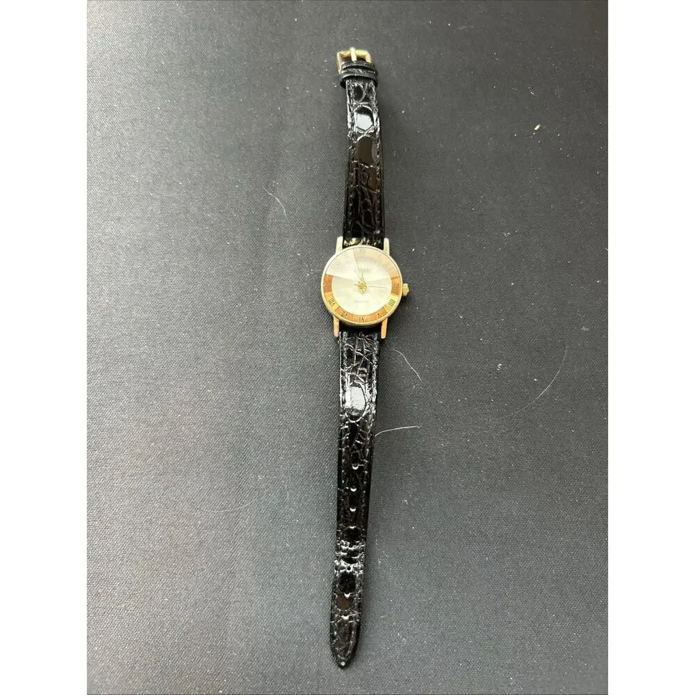 Gitano Gold Tone MOP Dial Women’s Quartz Watch